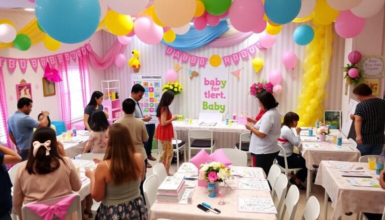 brincadeiras para o chá de bebê