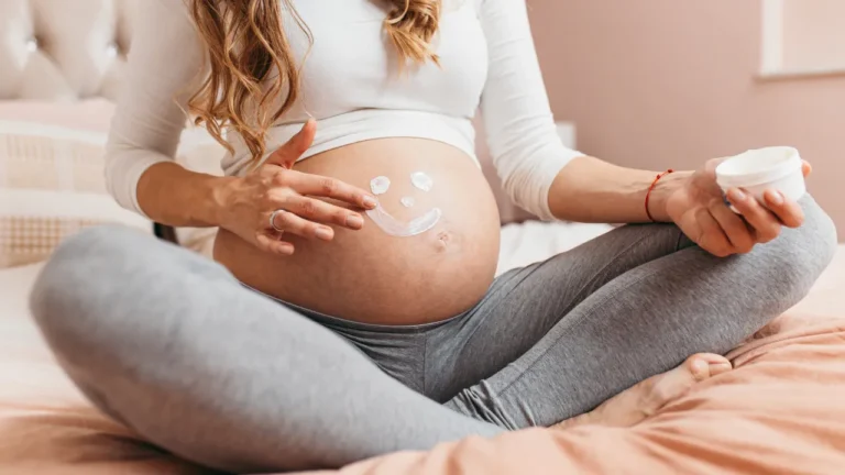 Com quantas semanas o bebe fica acima do umbigo